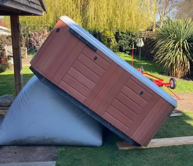 Hot Tub Relocation Services in Selby